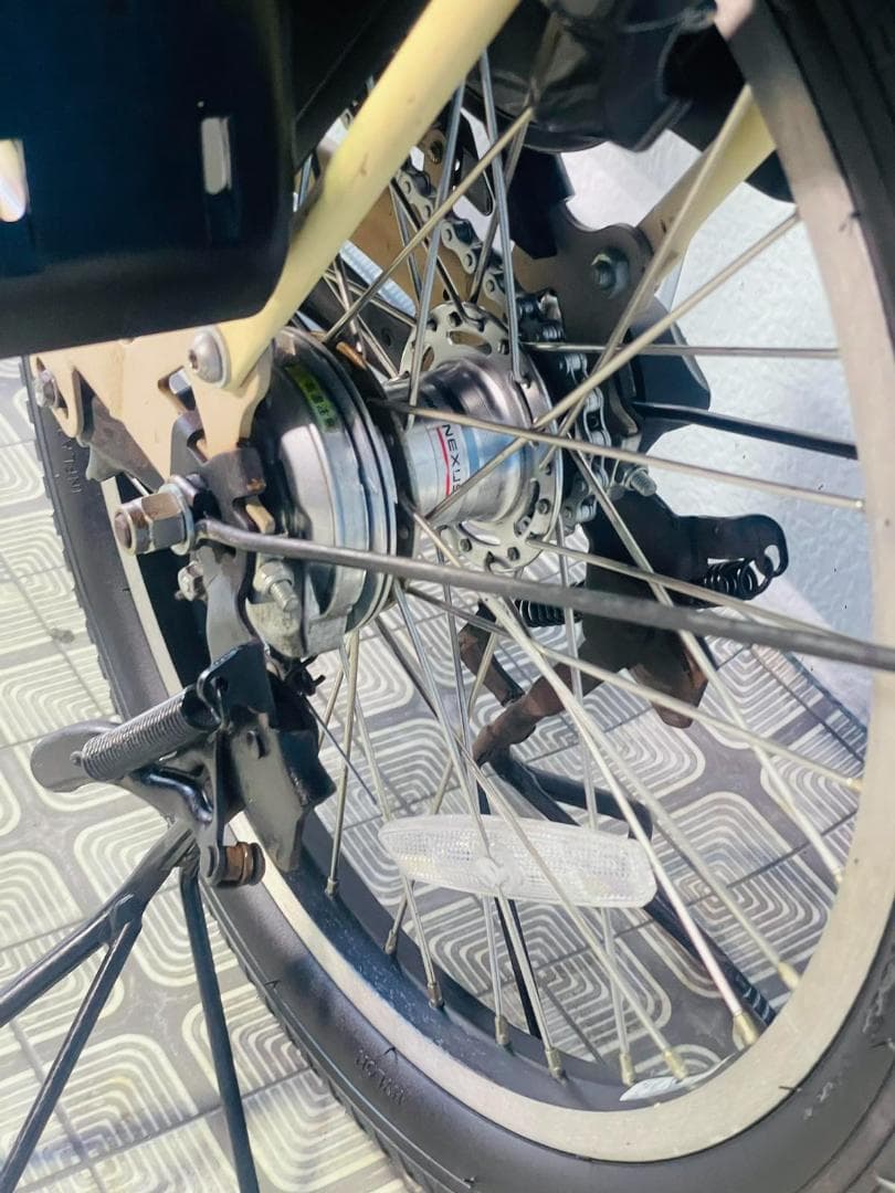 値下げ可《YAMAHA》20インチ子供のせ電動アシスト自転車パスバビー 3146