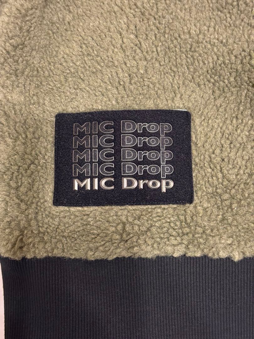 美品】BTS公式MIC DROP ボアフリース フーディLサイズ - メルカリ