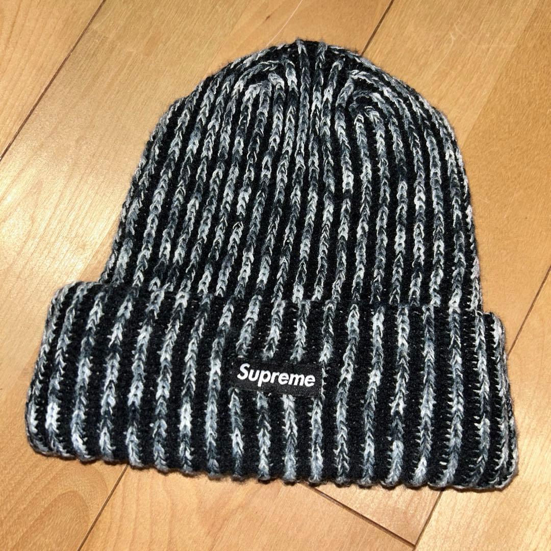 Supreme rainbow loose gauge beanie - メルカリ