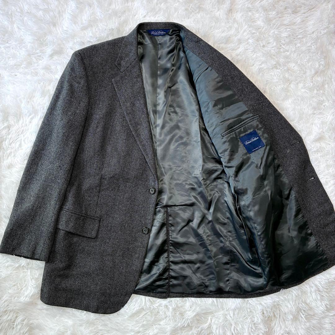 ブルックスブラザーズ ヘリンボーン 2ボタン テーラードジャケット