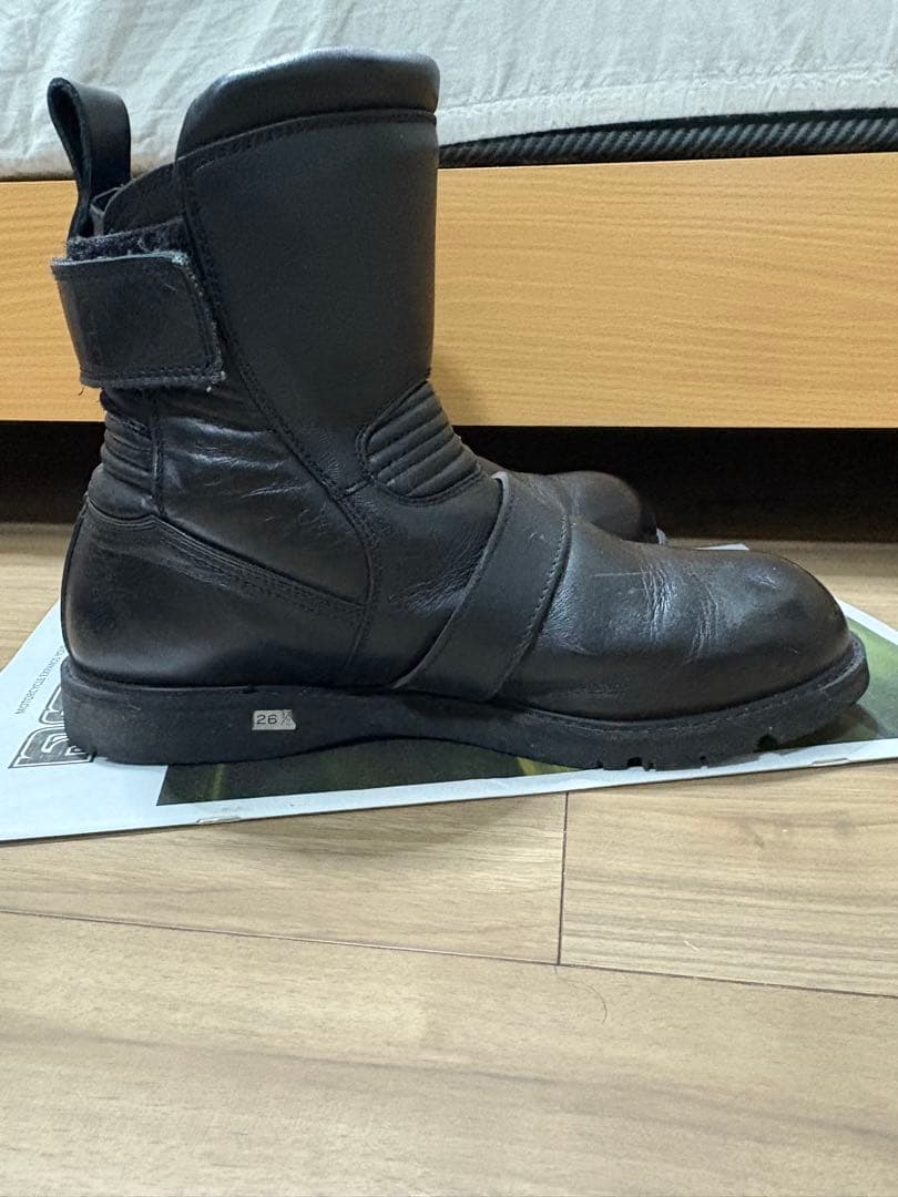 KADOYA BLACK ANKLE(A)/ブラック　26.5cm