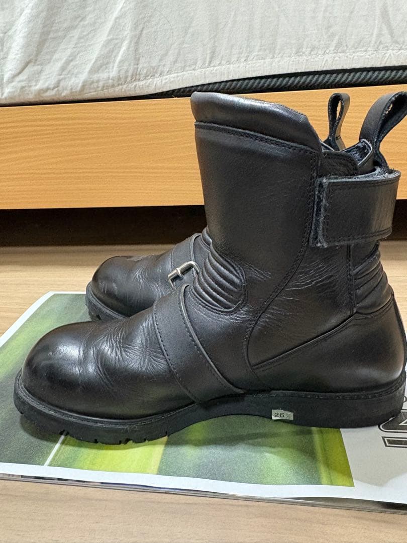 KADOYA BLACK ANKLE(A)/ブラック　26.5cm