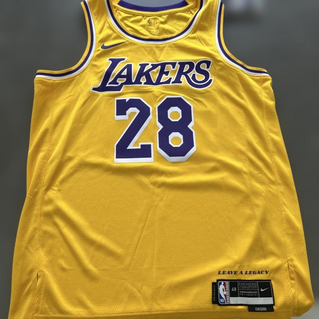 Nike Lakers Hachimura 28 ジャージ L 2023 LA Lakers Hachimura #28 Nike Swingman Home Jersey (L)