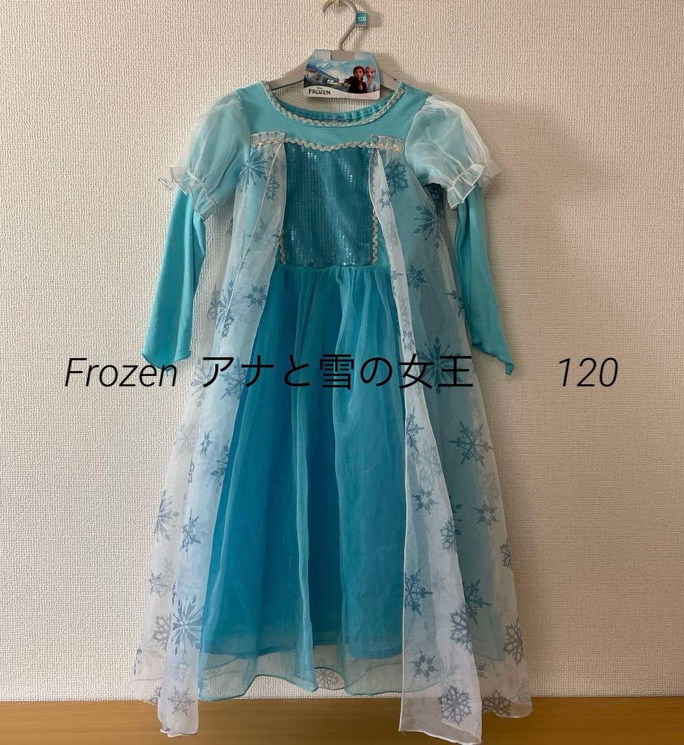 アナと雪の女王 FROZEN エルサ ドレス 120(115-125) - メルカリ