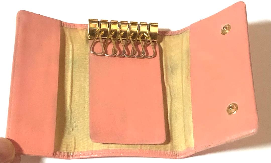 CHANEL シャネル☆6連キーケース☆ココマークピンクレザー☆ミニ