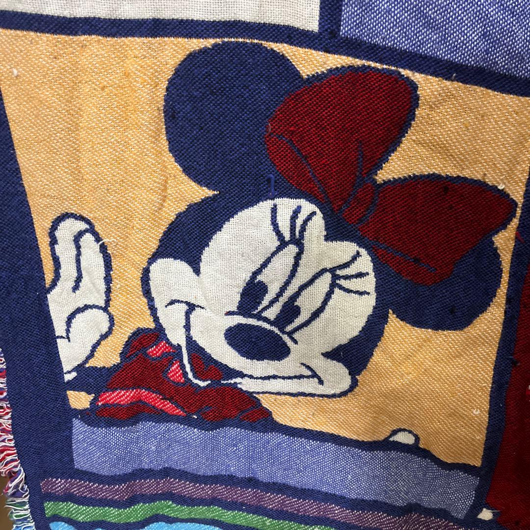 ディズニー ラグ ブランケット ソファーカバー USA製 beacon ミッキー