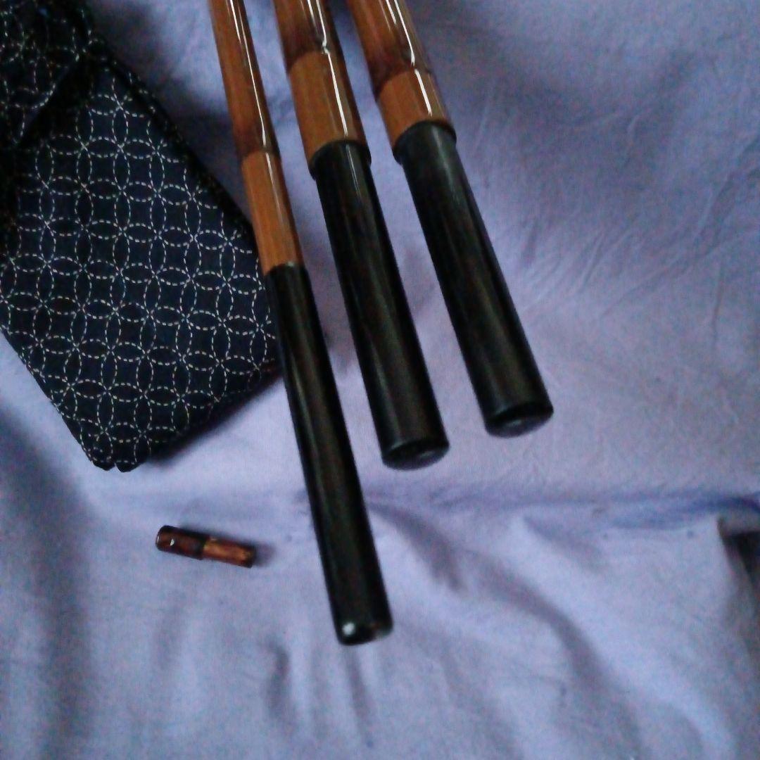 かちどき千尋別作小仕舞二本物カスタム鮫皮へら竿・へら鮒・