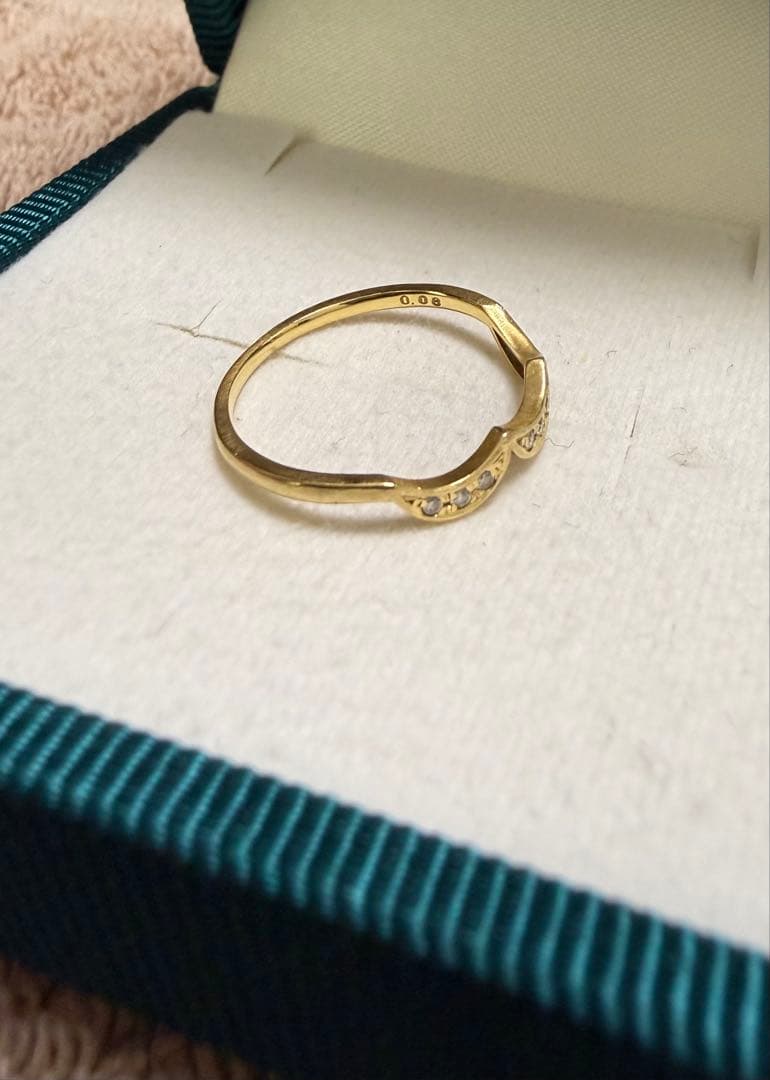 限定値下げ BIZOUX ゴールド YG リング ダイヤモンド 10号 - メルカリ