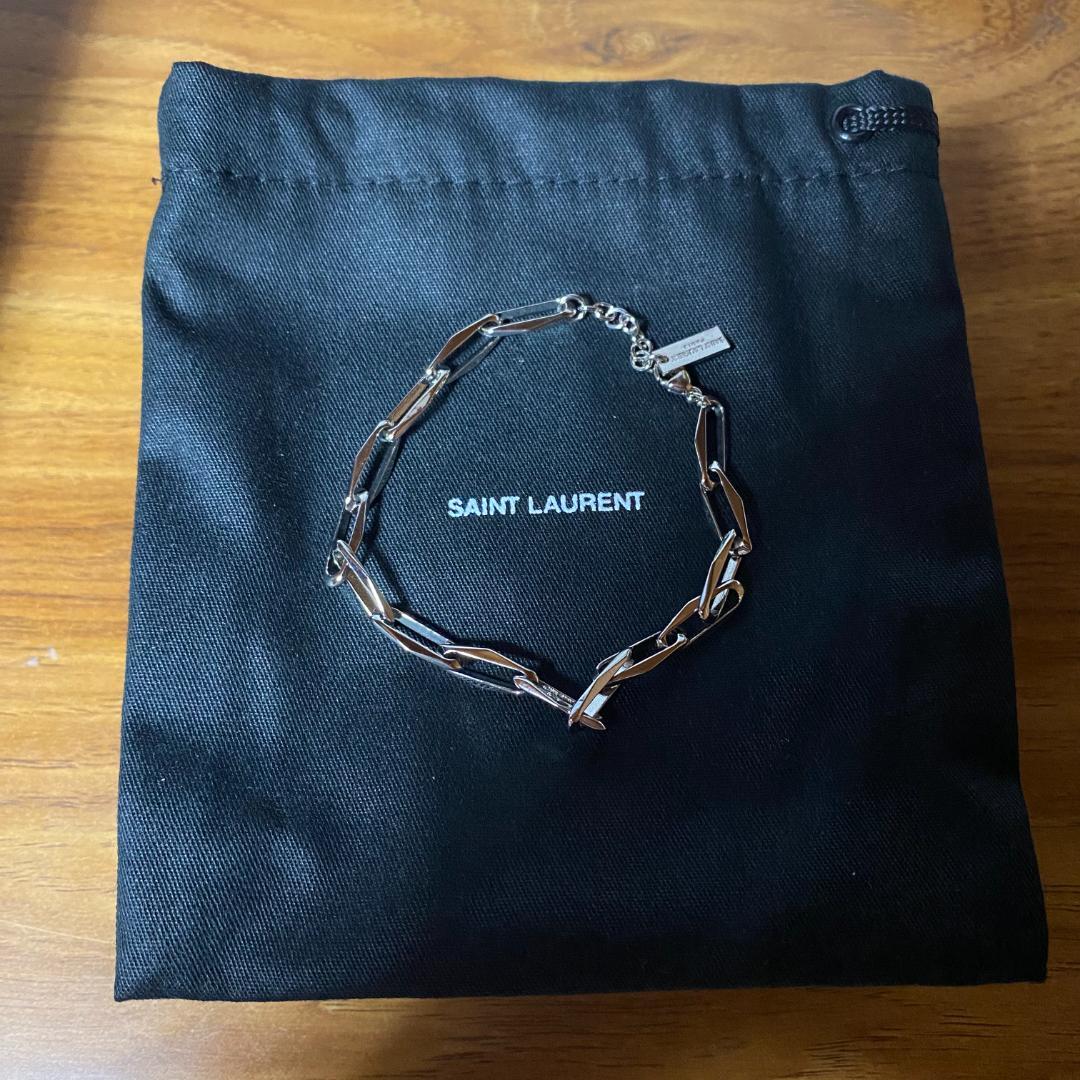 キングヌー常田大希着用 サンローラン レクタンギュラー ブレスレット