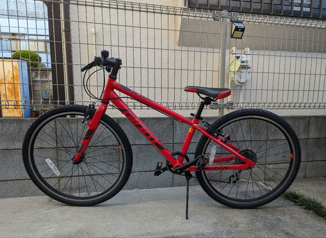 中古 GIANT ARX24 レッド（ジュニア用クロスバイク） - メルカリ