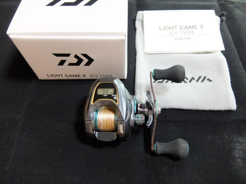 DAIWA LIGHT GAME X ICV 150H ベイトリール Amazon | ダイワ(Daiwa) 両軸リール カウンター付き 15 ライトゲーム