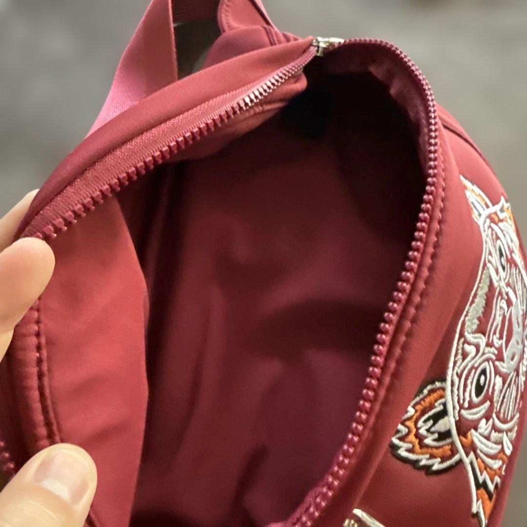 値下げ可 美品 KENZO トラ刺繍 ボディバッグ バ ガンディ 値下げ可能