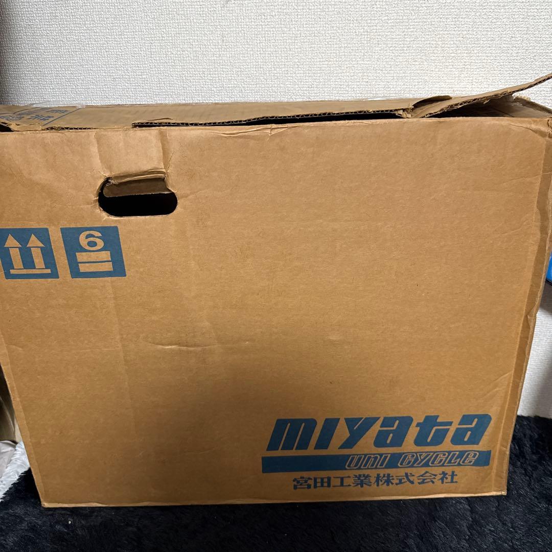 美品 元箱付き MIYATA FLAMINGO 一輪車 ブルー - メルカリ