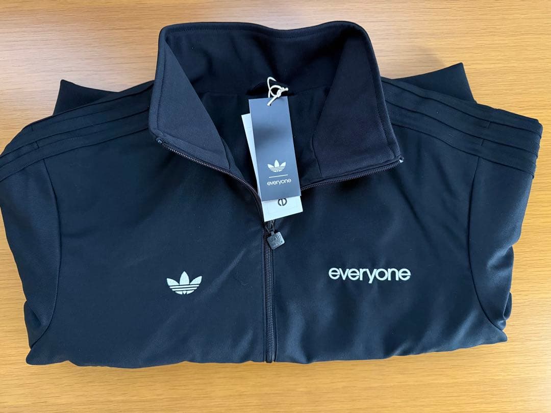 新品 Sサイズ TRACK TOP everyone adidas BLACK