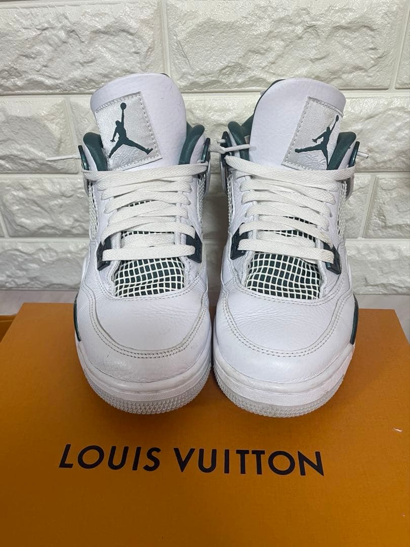 エアジョーダン4レトロ \"Oxidized Green\"24cm Air Jordan 4 OXIDIZED GREEN Review & On Feet - YouTube