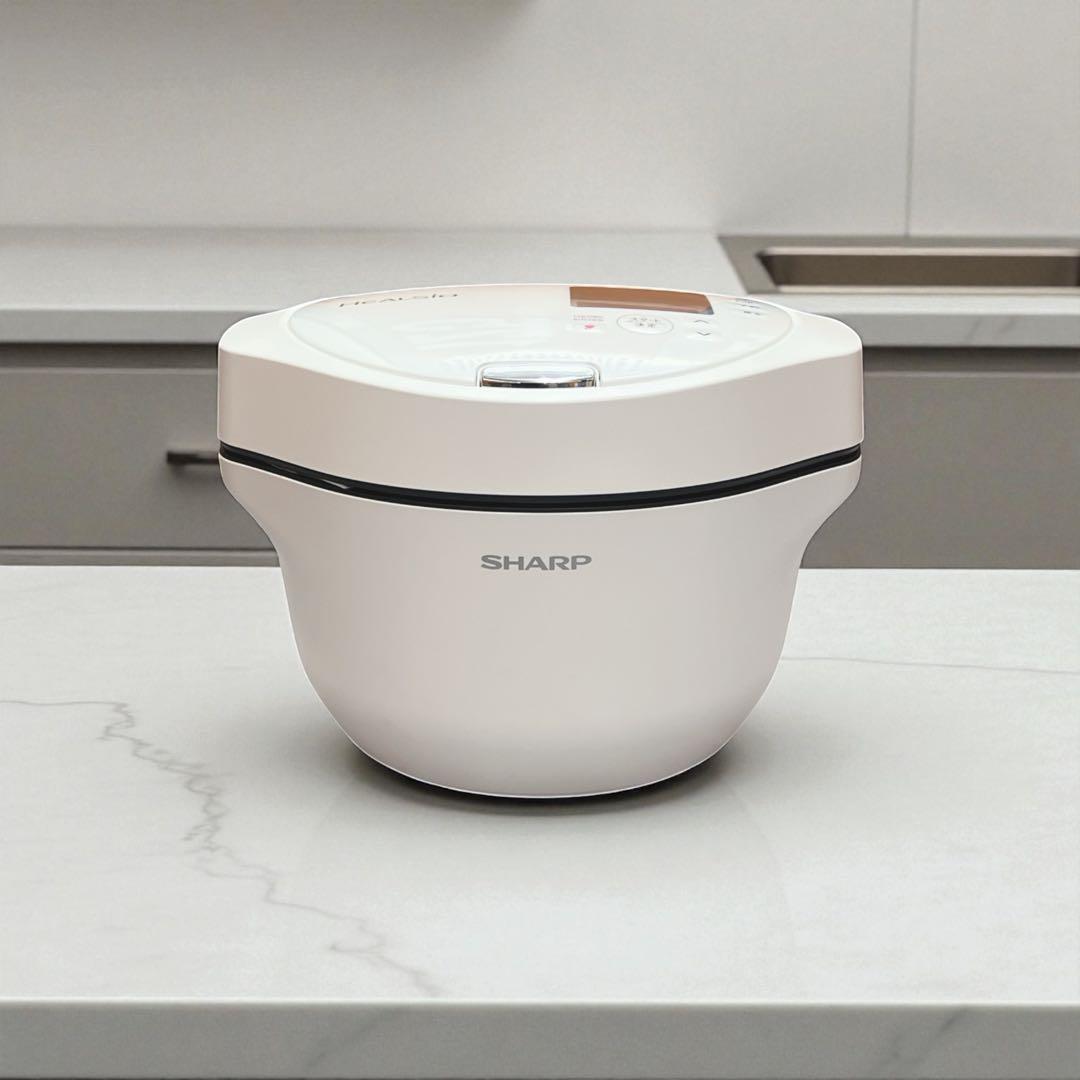 【未使用】SHARP ヘルシオ ホットクック KN-HW16G Amazon | シャープ ヘルシオ ホットクック 電気調理鍋 無水鍋 1.6L 2~4