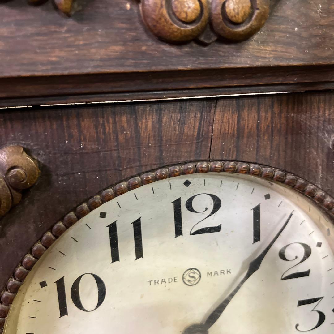 精巧社 SEIKO ゼンマイ時計 ボンボン時計 昭和レトロ アンティーク品