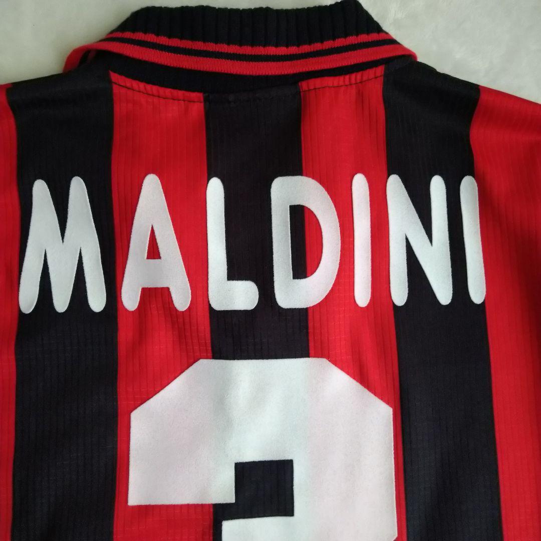 美品】ACミラン Lotto ユニフォーム 3番 マルディーニ opel
