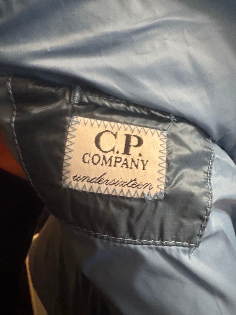 ち*様 C.P.Company D.D. ダウンジャケット ブルー S