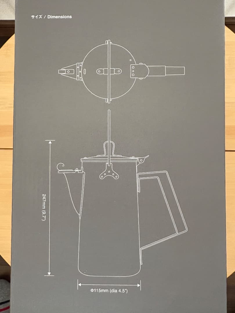 新品　 peak クラッシックケトル 1.8L