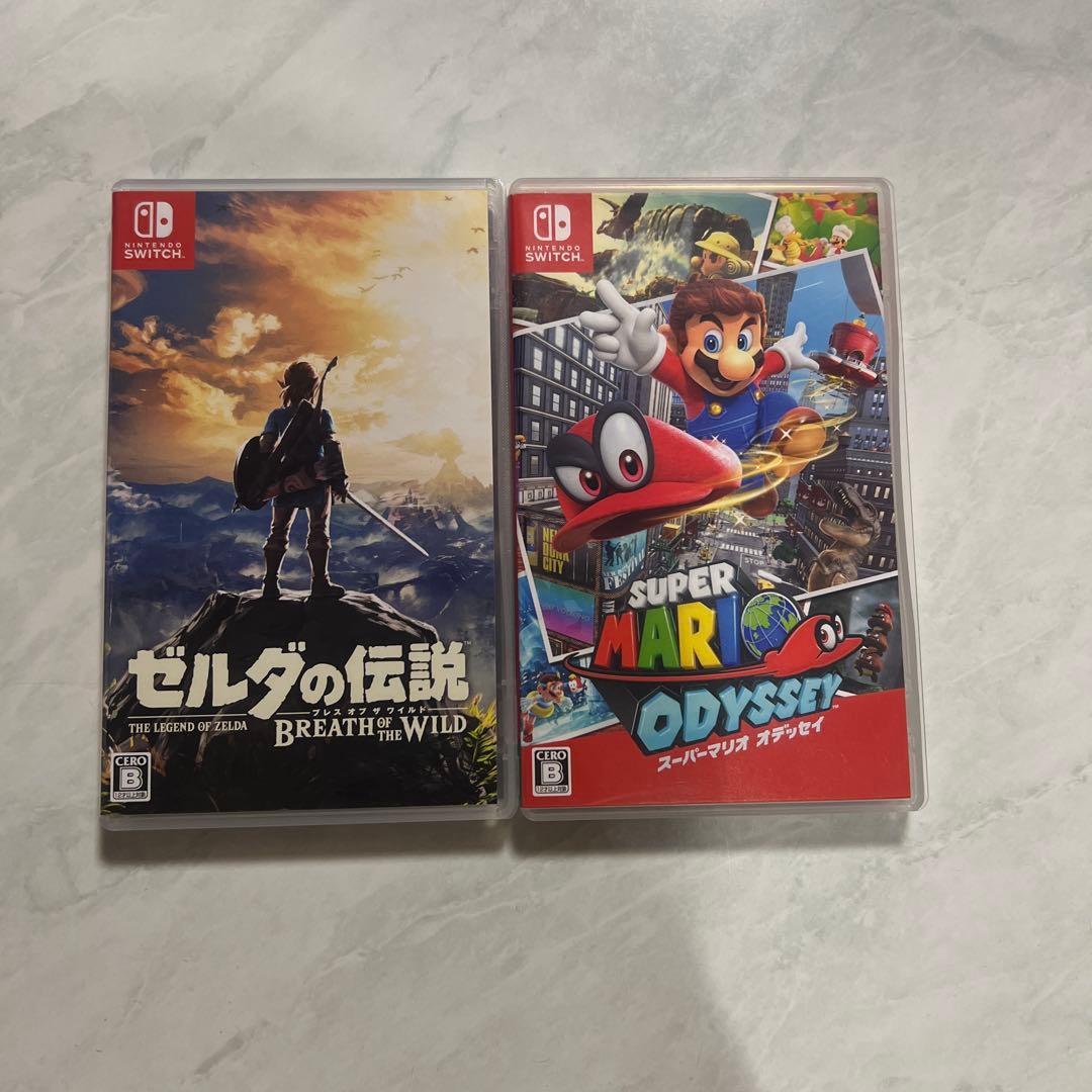 ゼルダの伝説 ブレス オブ ザ ワイルド & スーパーマリオ オデッセイ セット スーパーマリオ オデッセイ」＆「ゼルダの伝説 ブレス オブ ザ