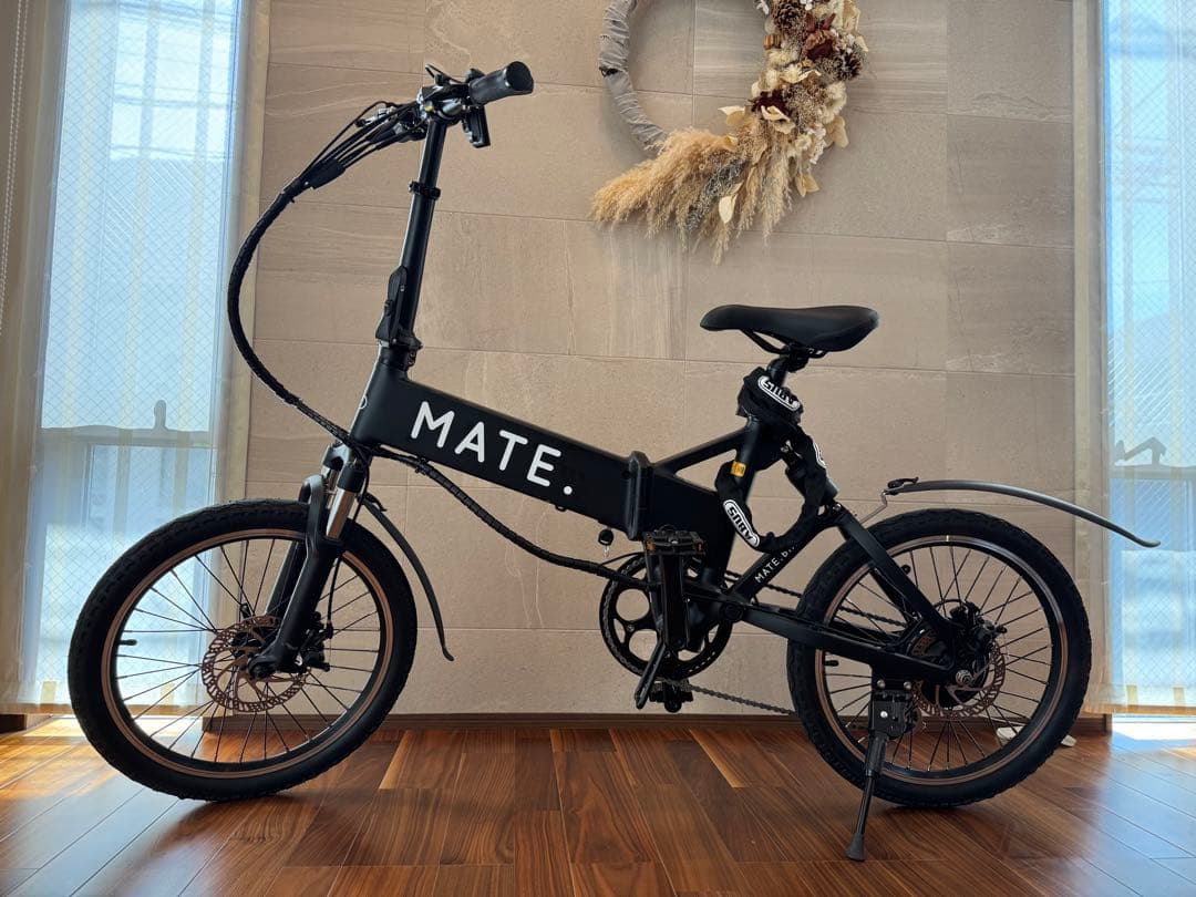 【美品】MATE CITYアクセサリー多数‼︎折りたたみ電動アシスト自転車 街乗りに特化したスタイリッシュなe-BIKE〈MATE CITY〉登場。 | 株式