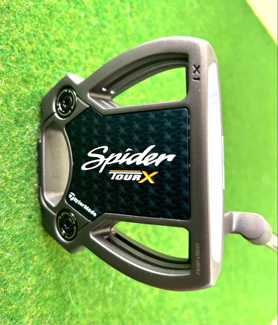 ★美品 テーラーメイド Spider TOUR X クランクネック　シェフラー Spider TOUR X トゥルーパス スモールスラント | Spider Tour X Small