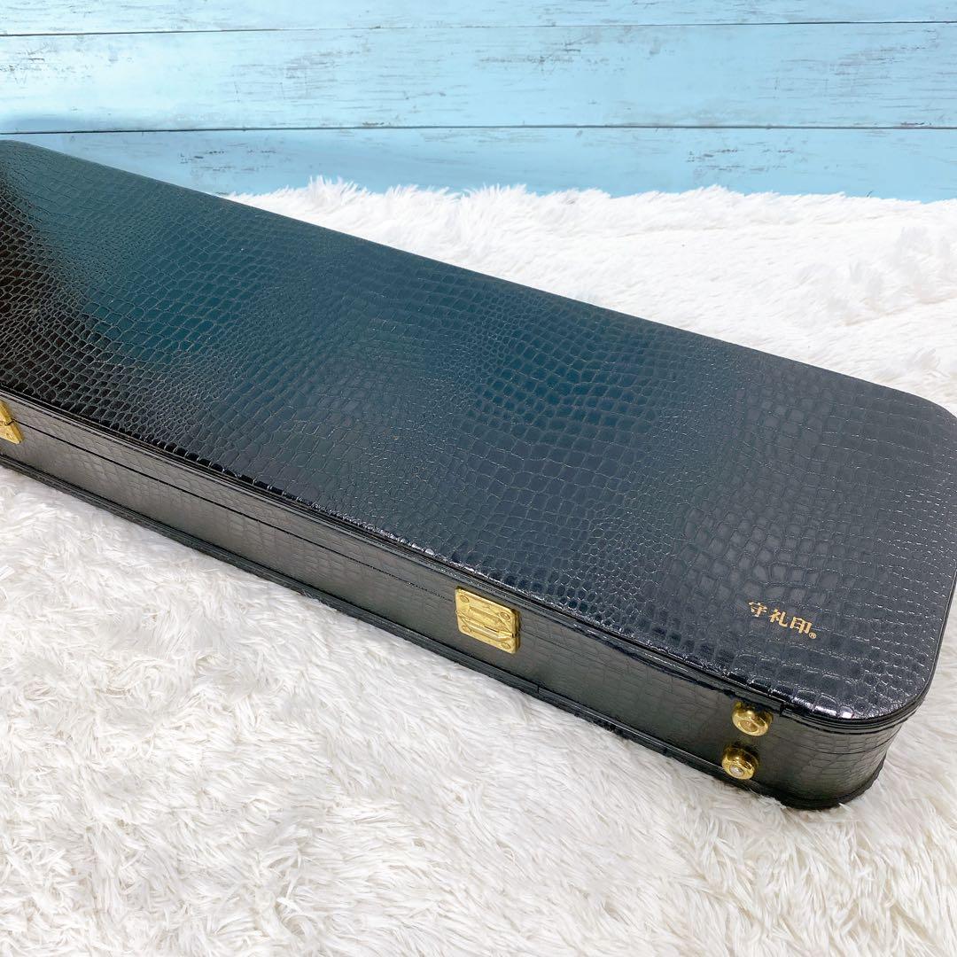 国産 守礼印 ハードケース 琉球 沖縄 三線 全長79cm 蛇皮柄 - メルカリ