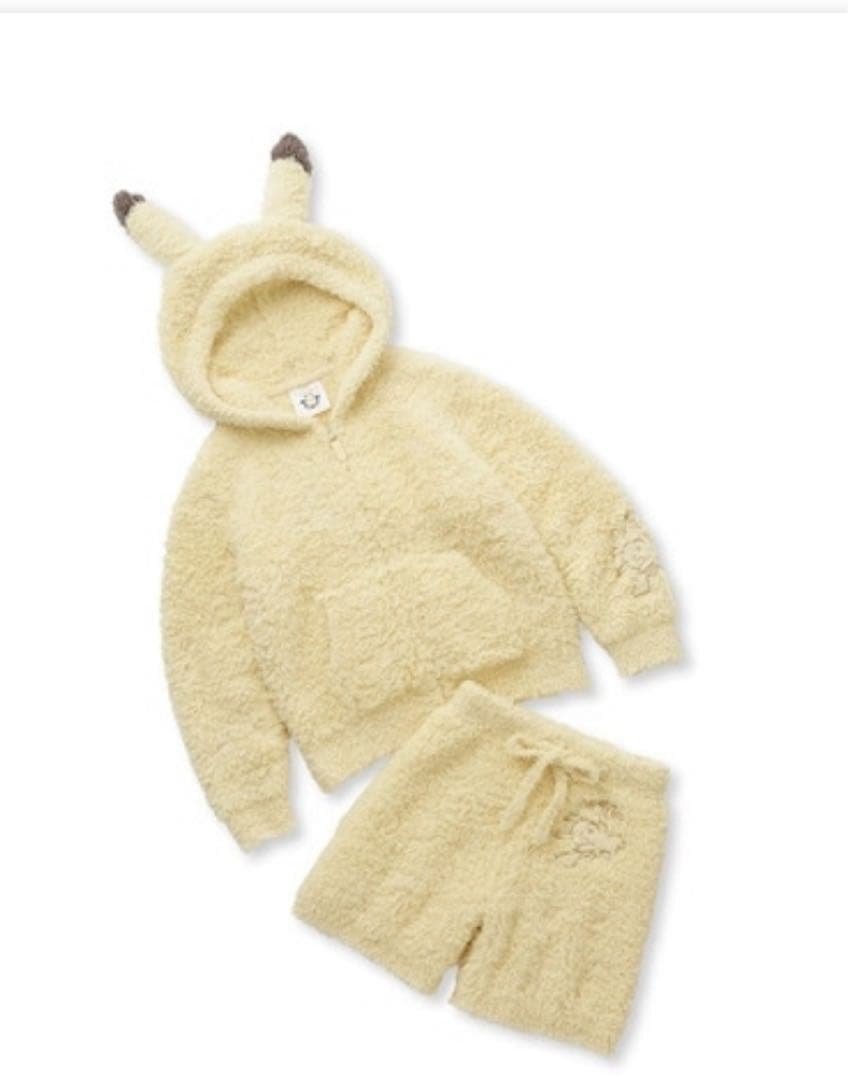 GELATO PIQUE ポケモン ピカチュウセットアップ 美品】ジェラピケ ピカチュウ セットアップ ジェラートピケ ポケモン