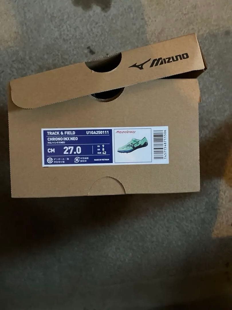 ミズノ クロノインクスネオ 27.0cm