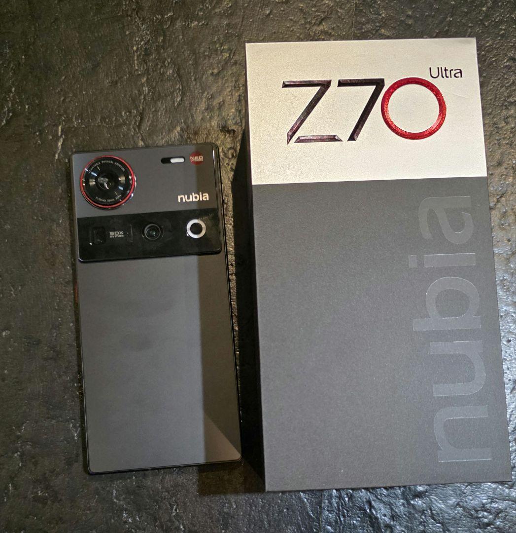 nubia Z70 Ultra 本体 グレー512GB ジャンク - メルカリ