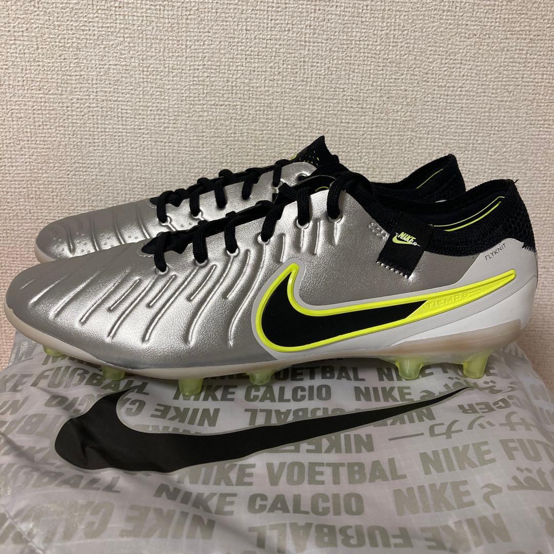 ティエンポ レジェンド エリート AG-PRO 28.5cm メタリックシルバー