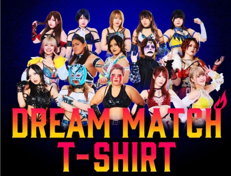 スターダム ドリームマッチTシャツ スターライトキッド vs 上谷沙弥 L