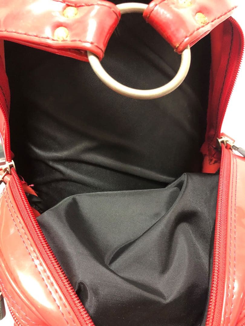 希少品】フェラーリ エナメル キャディバッグ ゴルフバッグ 赤 レッド