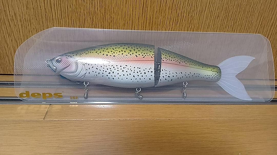 がまかつ NEW ラフィン300 グリッターレインボー シーバスチューン