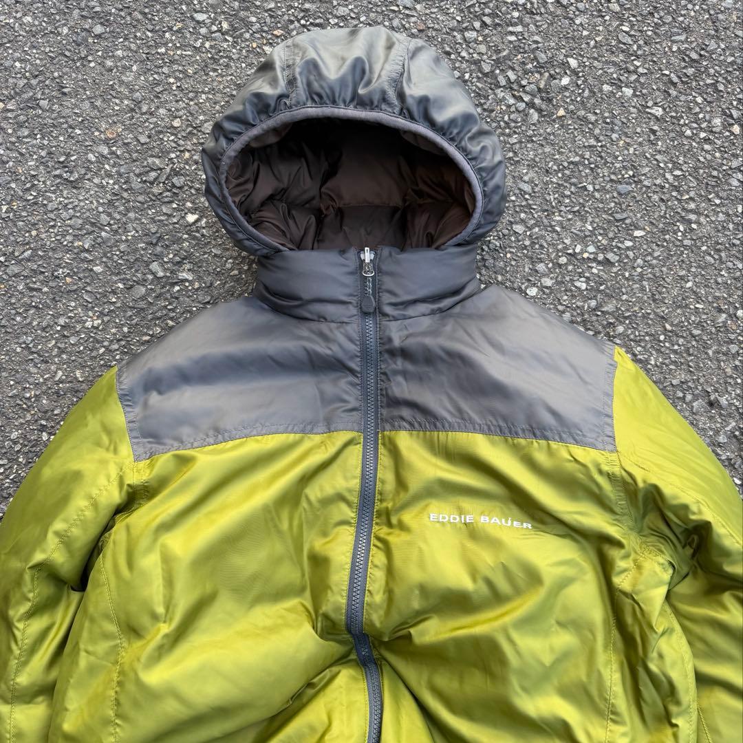 Eddie Bauer ダウン パファー ジャケット ノームコア ブラウン - メルカリ