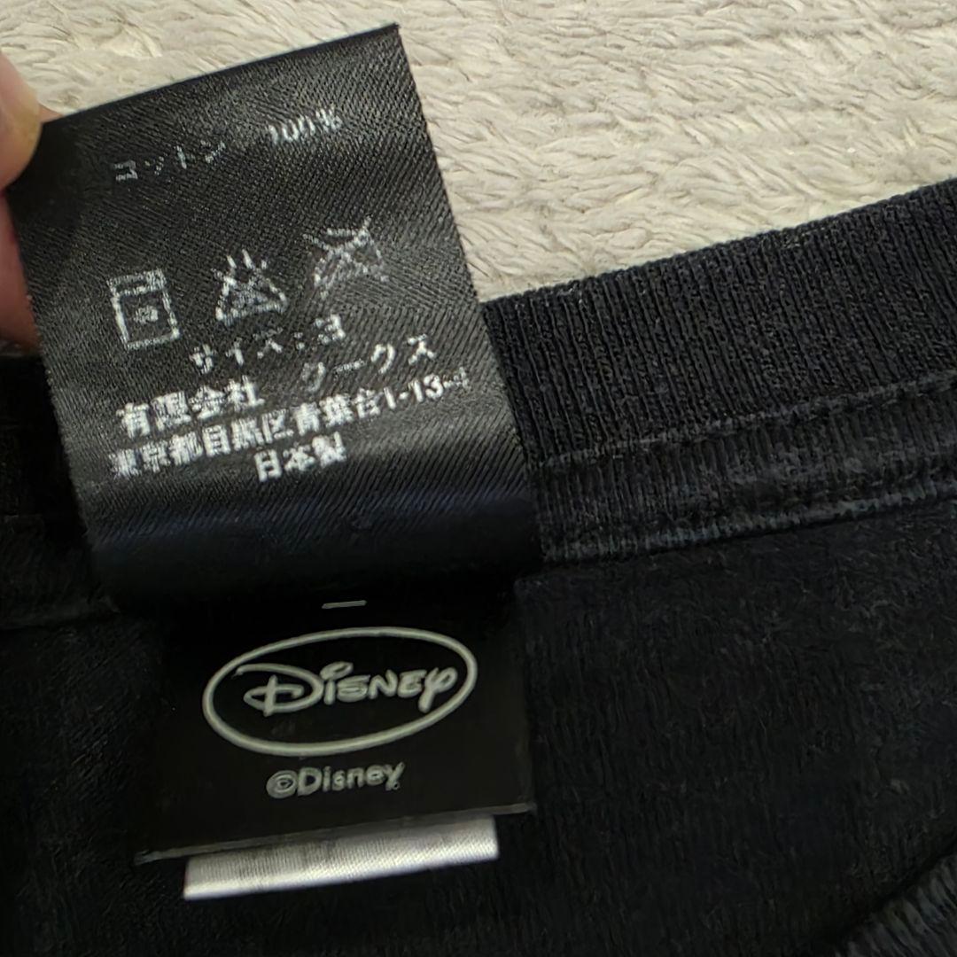 ナンバーナイン ミッキーTシャツ 3 ブラック ディズニー レア - メルカリ