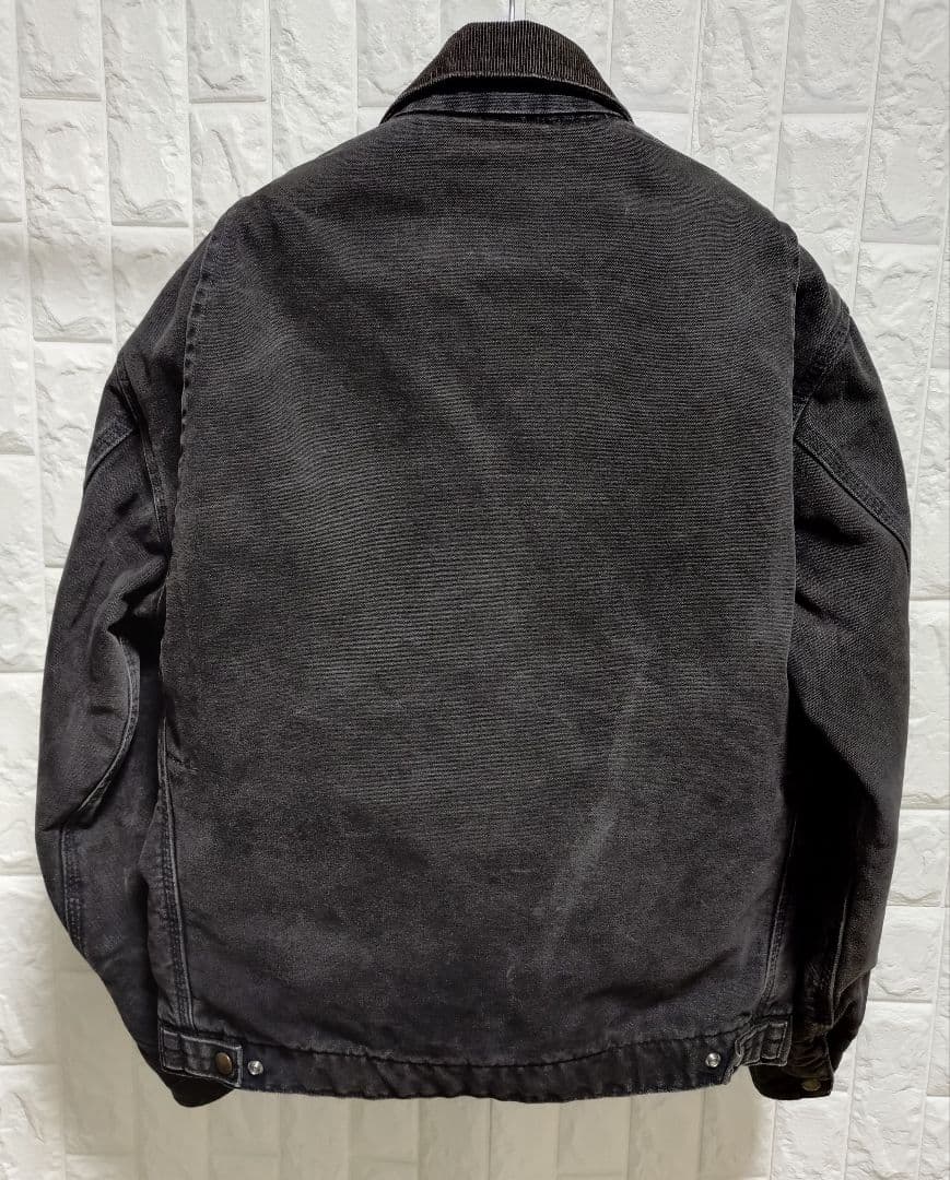 激レア80sUSA製カーハートデトロイトジャケット黒Mジョニーデップ