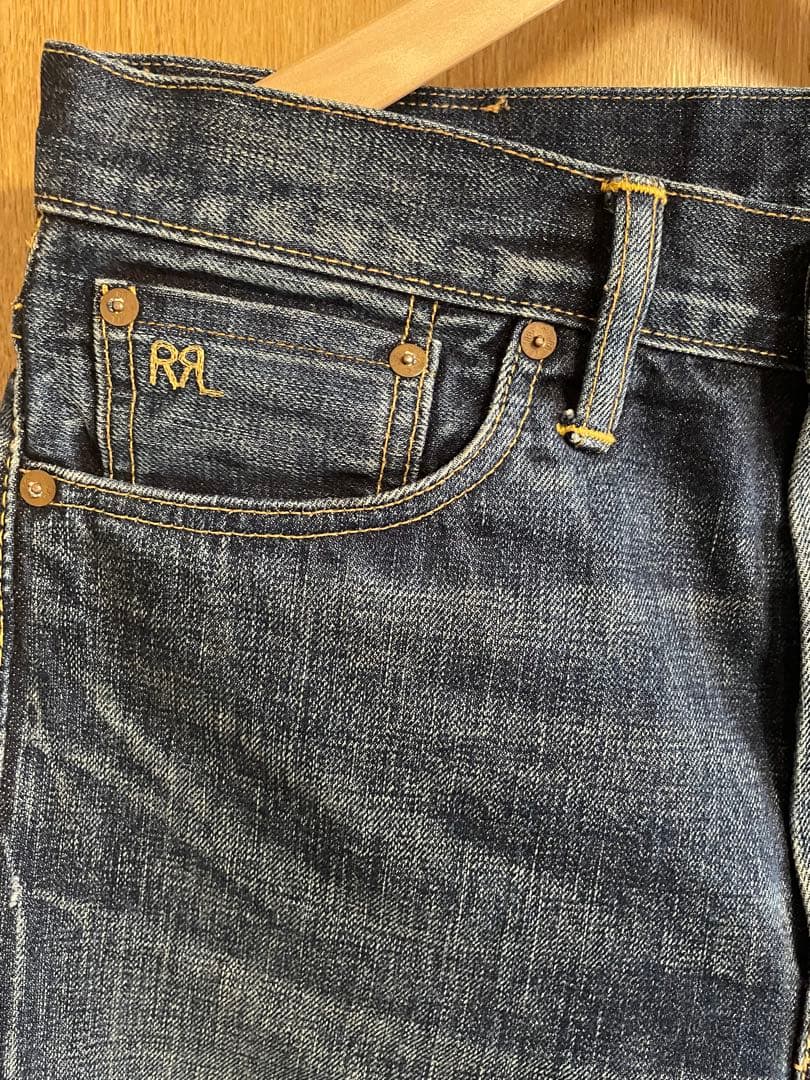 RRL デニム STRAIGHT LEG インディゴ 31インチ 未補正 美品 - パンツ新しい
