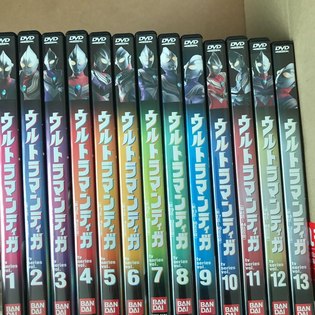 ウルトラマンティガDVD全巻と劇場版ウルトラマンティガDVD トシ様用