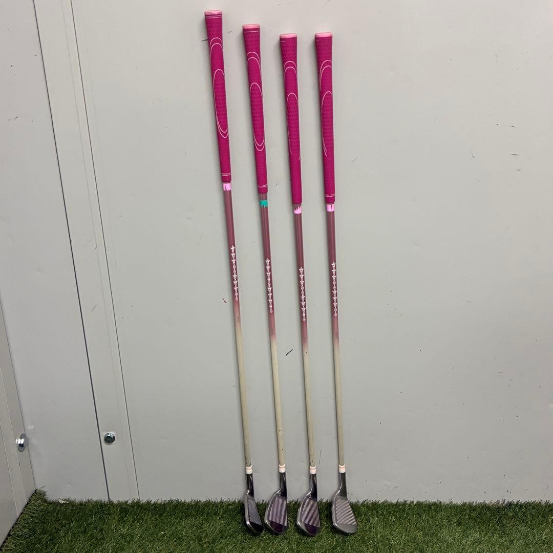 レディースゴルフクラブセット【PARADISO】【GOLDEN BEAR】☆