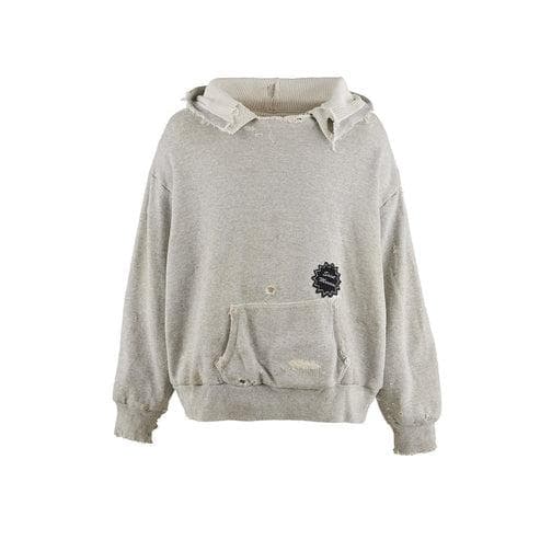 SAINT MICHAEL HOODIE / DOUBLE FACE グレー M SAINT MXXXXXX(セントマイケル) 商品ページ - HOODIE DOUBLE FACE / GRAY