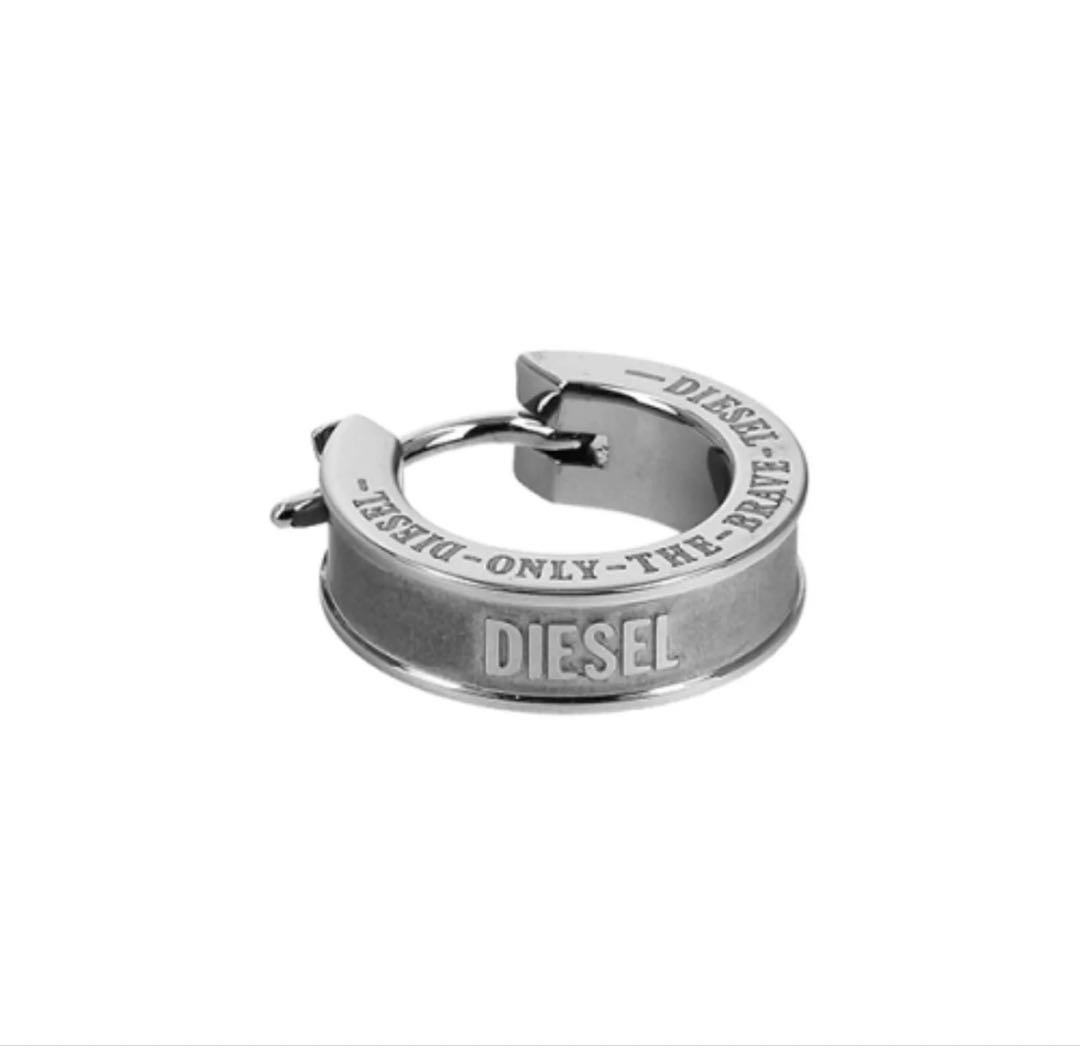 DIESEL フープピアス メタル DIESEL ディーゼル ピアス アクセサリー スタッドピアス フープピアス