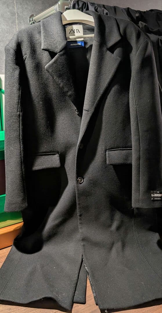 ZARA ADERERROR オーバーサイズ ウールブレンドコート チェスター