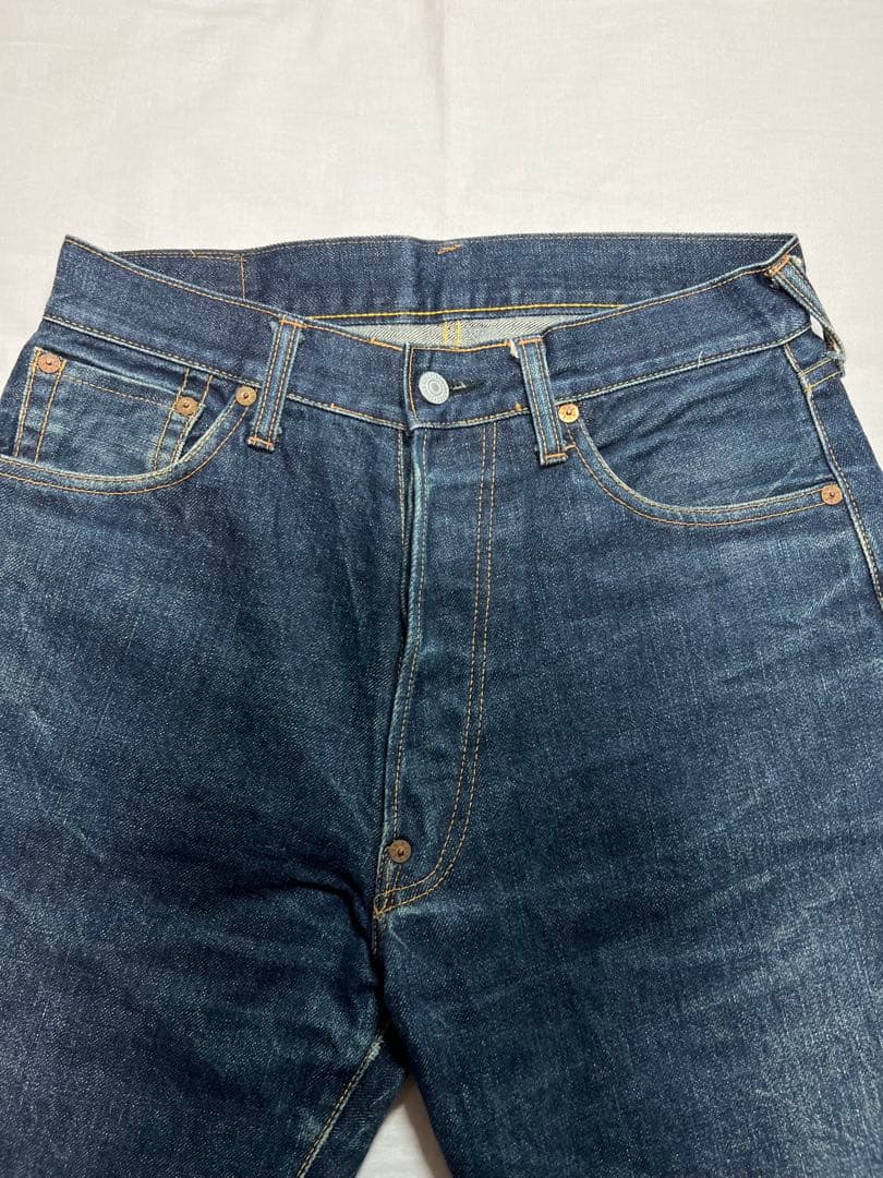 EVISU No.2 2501xx 30×35 水牛パッチ アーキュエイト 赤耳