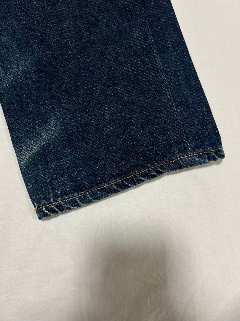 EVISU No.2 2501xx 30×35 水牛パッチ アーキュエイト 赤耳