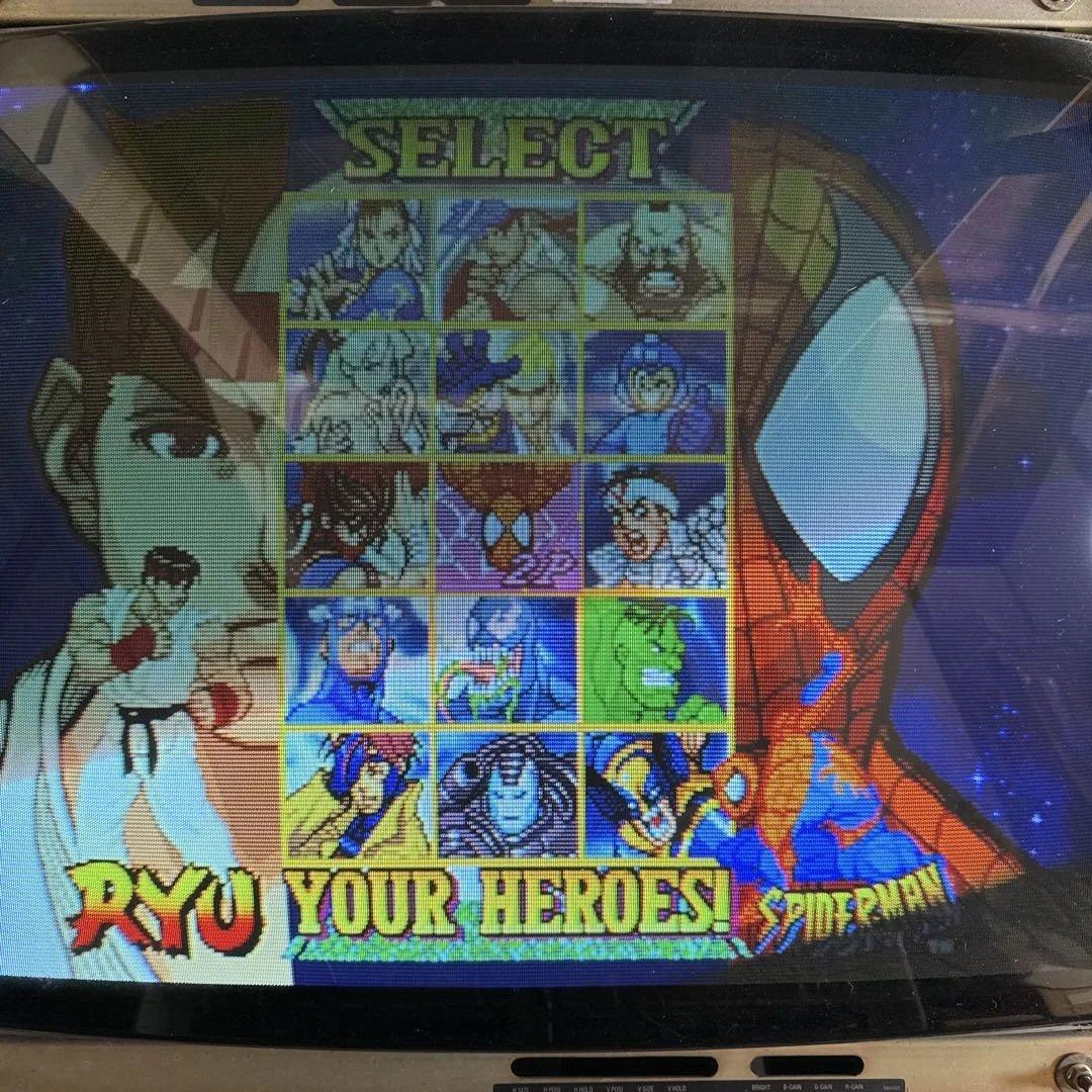 アーケード基板 cps2 MARVEL VS. CAPCOM - メルカリ