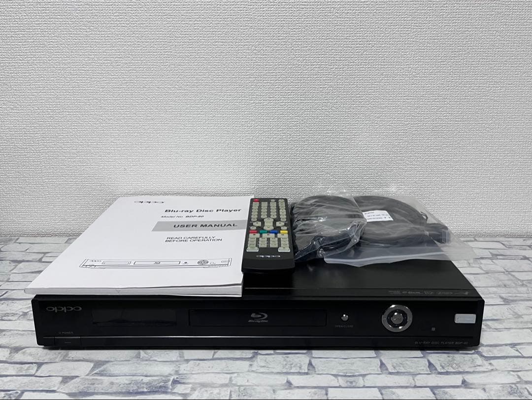 美品　リモコン付　OPPO SACD/ブルーレイプレイヤー　BDP-80 リモコン付 OPPO SACD/ブルーレイプレイヤー BDP-93 リモコン付 OPPO