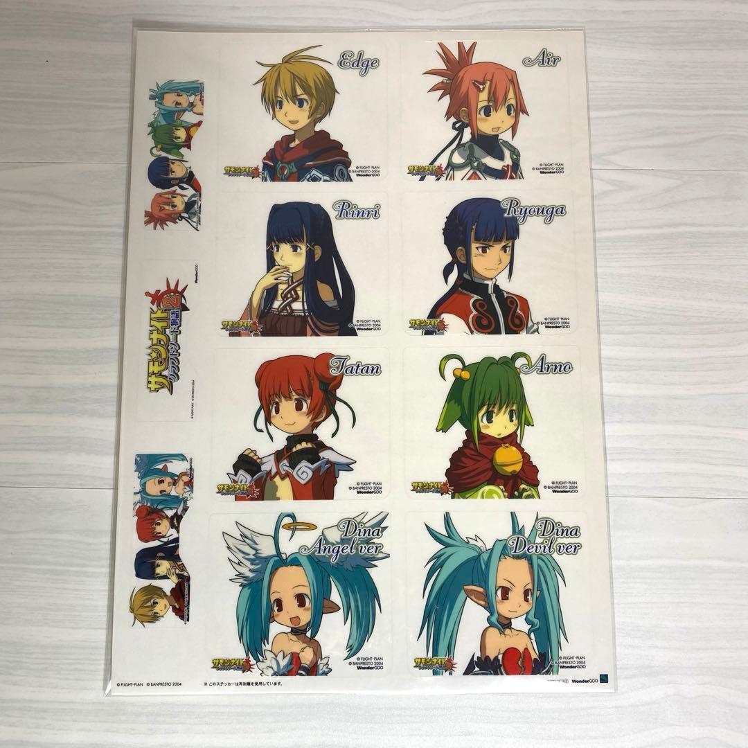 サモンナイト クラフトソード物語2 WonderGOO 特典 非売品 ステッカー