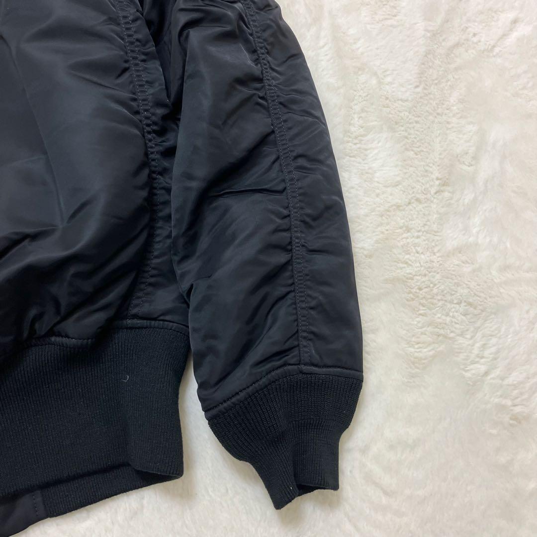 美品 アルファインダストリーズ NASA 50周年記念 MA-1 リバーシブル